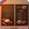 Menu Quán Ăn Đẹp – Thiết Kế Hiện Đại, Thu Hút Khách Hàng