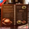 Menu Quán Ăn Đẹp – Thiết Kế Hiện Đại, Thu Hút Khách Hàng