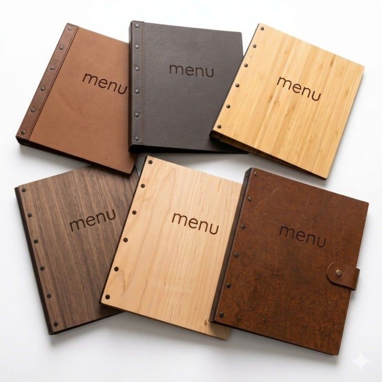 In Menu Nhà Hàng Cao Cấp – Thiết Kế Theo Yêu Cầu