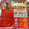 Quy định treo tiêu lệnh chữa cháy