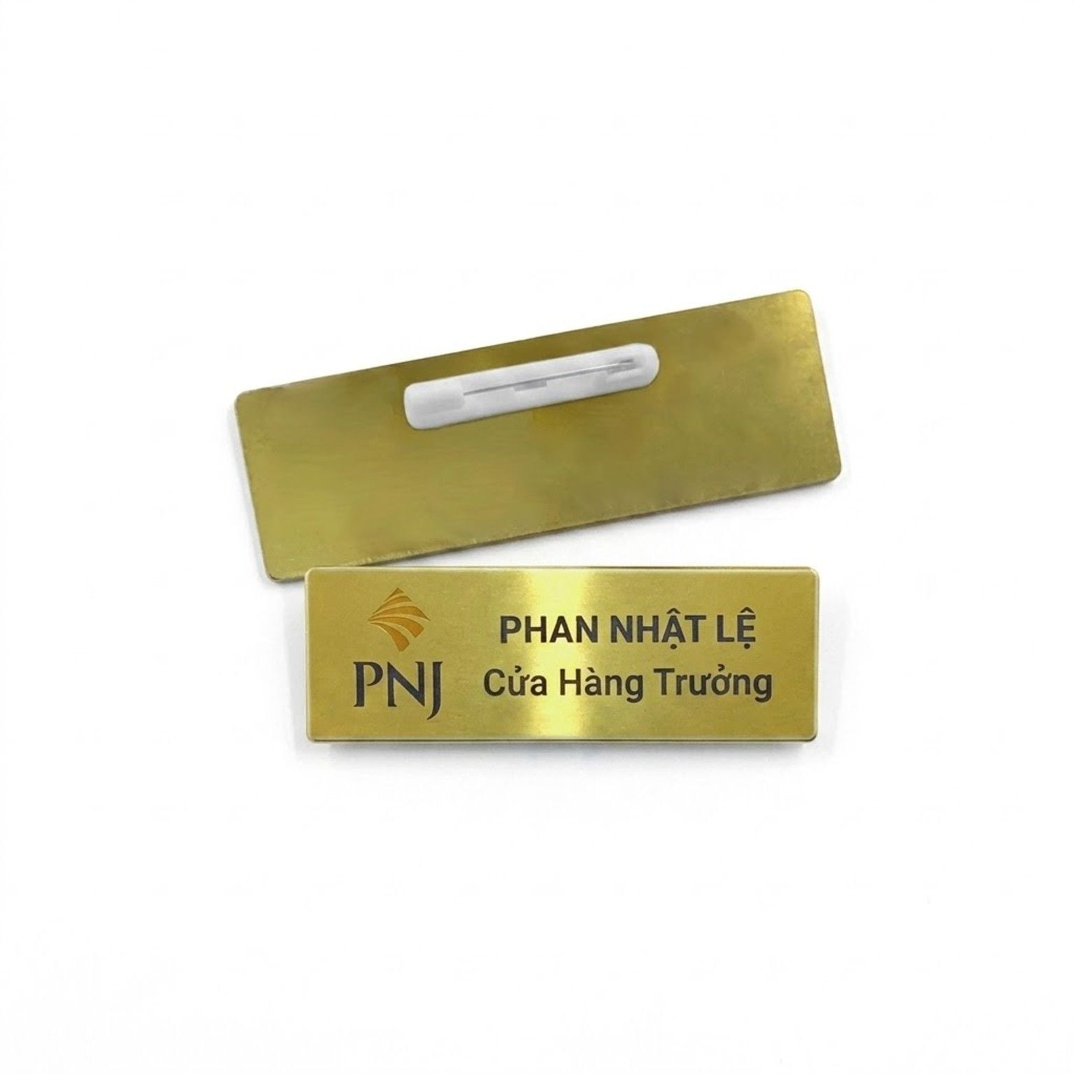 Thẻ Tên Nhân Viên Khắc Laser Sắc Nét Cao Cấp