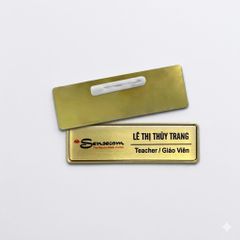 Làm Thẻ Tên Nhân Viên Theo Yêu Cầu Cao Cấp