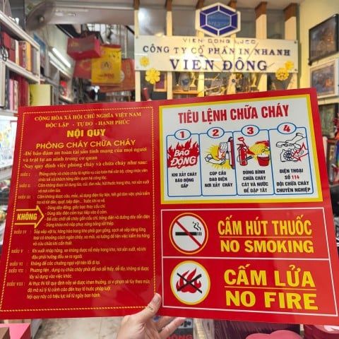 Bộ nội quy tiêu lệnh PCCC