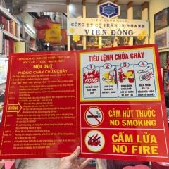 Bộ nội quy tiêu lệnh PCCC
