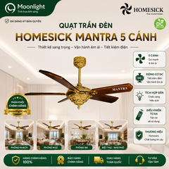 QUẠT TRẦN MANTRA ROYAL 24K VL197