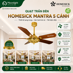 QUẠT TRẦN MANTRA ROYAL 24K VL193