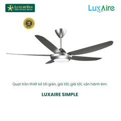 Quạt trần đèn trang trí - LUXAIRE SIMPLE LED SL