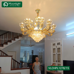 Đèn chùm pha lê KT 1060x680 1278/15, E14*18 bóng VLCHPL-141