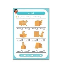 Sách toán dành cho bé - Nhận biết số và làm quen với các phép tínhKhám phá các con số 3 - 6 Tuổi