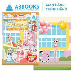 Sticker Bóc Dán Thông Minh - Phát Triển Kĩ Năng Toàn Diện Trò Chơi Đóng Vai Thời Trang: Đường Phố, Thể Thao, Mùa Hè, Mùa Đông