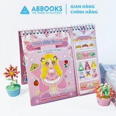 Sticker Bóc Dán Sáng Tạo Học Viện Thời Trang - Công Chúa Kawaii