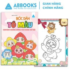 Sách Tô Màu - Bóc Dán - Kimmon Điều Ước Của Rồng, Kimmon Những Bông Hoa Đang Nở Rộ, Kimmon Câu Chuyện Ở Đảo Hoa, Silent Winter Giấc Mơ Mùa Đông