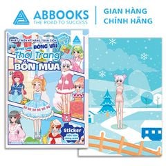 Sticker Bóc Dán Thông Minh - Thời Trang Dạ Hội, Công  Chúa Xinh Đẹp, Thời Trang 4 Mùa, Lễ Hội Hóa Trang