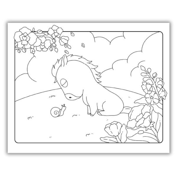 Sách - Tô Màu Mã Tiểu Dã Lạc Lối Nhưng Không Lạc Lòng - Healing Horse Tears Nhật Ký Vừa Khóc Vừa Chạy -ABBOOKS