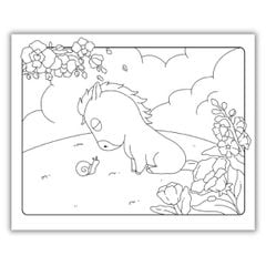 Sách - Tô Màu Mã Tiểu Dã Lạc Lối Nhưng Không Lạc Lòng - Healing Horse Tears Nhật Ký Vừa Khóc Vừa Chạy -ABBOOKS