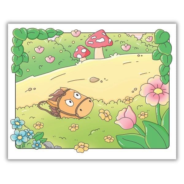 Sách - Tô Màu Mã Tiểu Dã Và Những Ngày Vừa Mệt Vừa Cố - Healing Horse Tears Nhật Ký Vừa Khóc Vừa Chạy -ABBOOKS