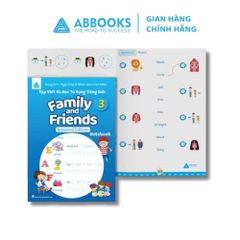 Sách - Vở tập viết Tiếng Anh Family And Friends National Edition 1,2,3