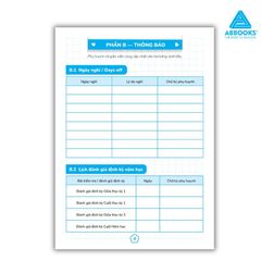 Sổ Theo Dõi Học Tập Tiếng Anh Lớp 3 Cho Bé Phối Hợp Phụ Huynh Giáo Viên ABBOOKS