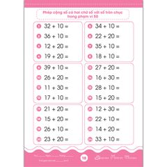 Sách - Giỏi Toán Từ Gốc - Cộng Trừ Trong Phạm Vi 10, Cộng Trừ Trong Phạm Vi 20, Cộng Trừ Trong Phạm Vi 50, Cộng Trừ Trong Phạm Vi 100 - Thành Thạo Tính Nhanh