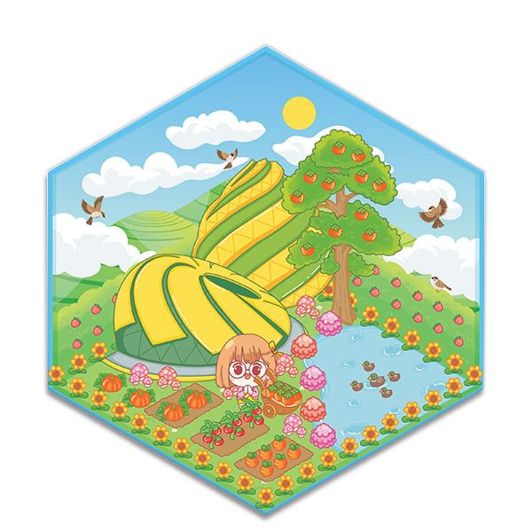 Stickers Bóc Dán 3D - Thư Viện Thỏ Trắng, Phố Cổ Hội An, Phòng Của Gấu Misa, Vườn Hoa Đà Lạt, Tiệm May Cô Ba Sài Gòn, Cổ Tích Tấm Cám