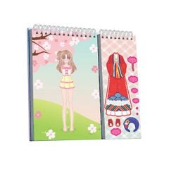 Sách - Sticker Học Viện Thời Trang - Bống Bống Bang Bang Chất Liệu An Toàn Cho Bé Yêu - (Kích Thước 21x18,5 cm) - ABBOOKS