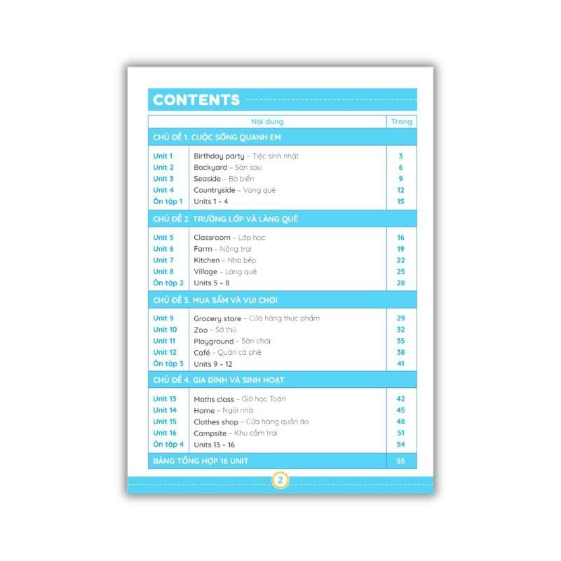Sách Tiếng Anh Lớp 2 Notebook - Bài Tập Luyện Viết Từ Vựng Ngữ Pháp Bám Sát SGK Mới - ABBOOKS