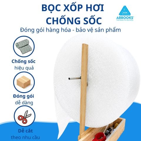 Màng Xốp Hơi Chống Sốc Gói Hàng Chống Va Đập 30cm x 100m ABBOOKS