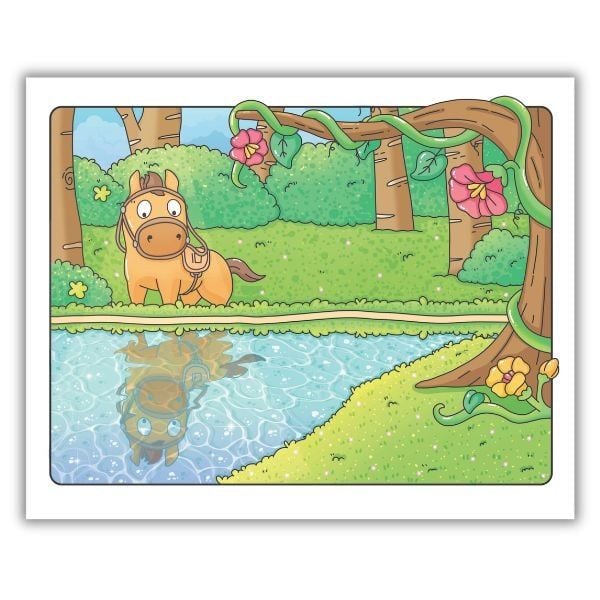 Sách - Tô Màu Mã Tiểu Dã Lạc Lối Nhưng Không Lạc Lòng - Healing Horse Tears Nhật Ký Vừa Khóc Vừa Chạy -ABBOOKS