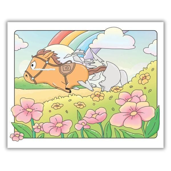 Sách - Tô Màu Mã Tiểu Dã Và Những Ngày Vừa Mệt Vừa Cố - Healing Horse Tears Nhật Ký Vừa Khóc Vừa Chạy -ABBOOKS