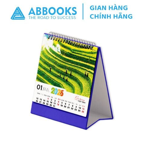 Bộ Lịch Để Bàn 2026 - Happy New Year - Cuộc Sống Muôn Màu, Quê Hương Việt Nam, Trí Tuệ Khai Sáng, Bí Quyết Thành Công