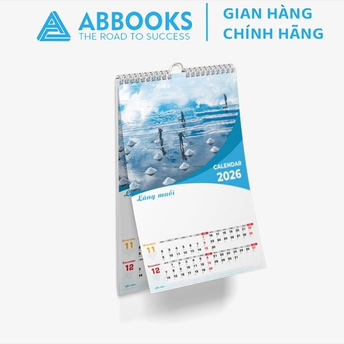 Lịch Treo Tường 2026 - Bộ 12 Tháng Chủ Đề Vẻ Đẹp Của Làng Nghề Truyền Thống Việt Nam