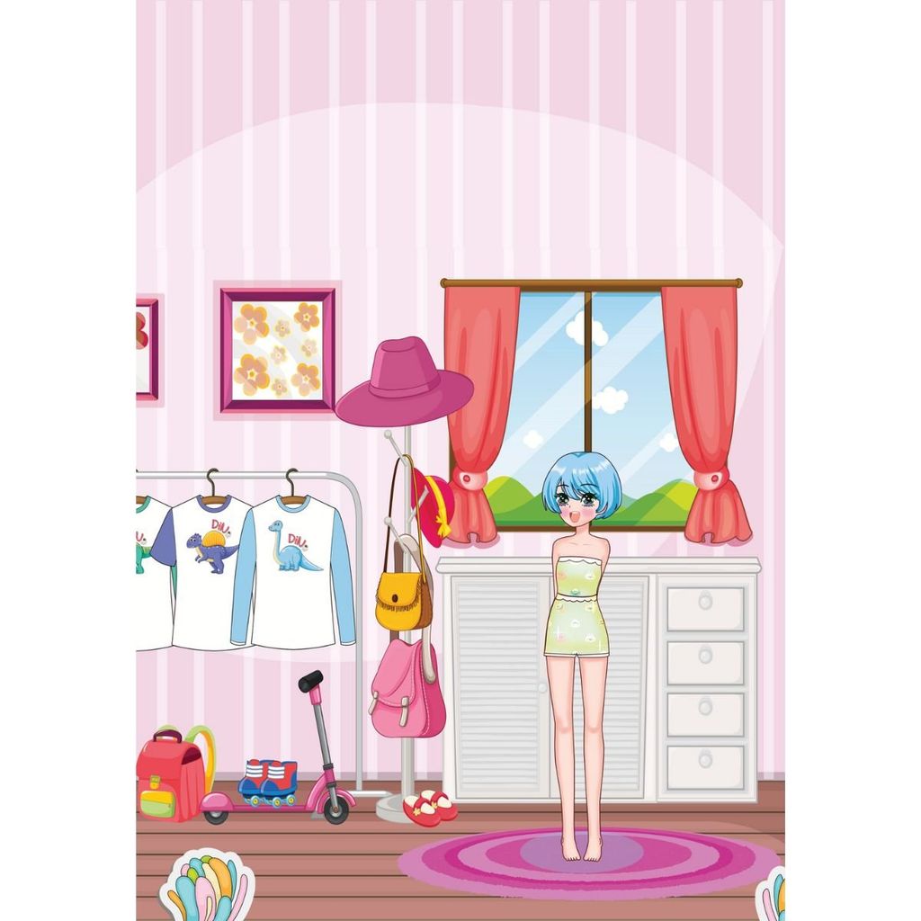 Sticker Bóc Dán Thông Minh - Thời Trang Dạ Hội, Công  Chúa Xinh Đẹp, Thời Trang 4 Mùa, Lễ Hội Hóa Trang