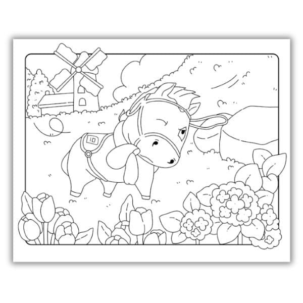 Sách - Tô Màu Mã Tiểu Dã Và Những Ngày Vừa Mệt Vừa Cố - Healing Horse Tears Nhật Ký Vừa Khóc Vừa Chạy -ABBOOKS