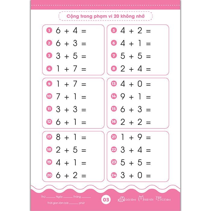 Sách - Giỏi Toán Từ Gốc - Cộng Trừ Trong Phạm Vi 10, Cộng Trừ Trong Phạm Vi 20, Cộng Trừ Trong Phạm Vi 50, Cộng Trừ Trong Phạm Vi 100 - Thành Thạo Tính Nhanh