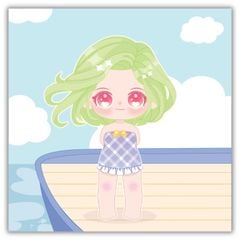 Sách Sticker 4 Chủ Đề - Tủ Đồ Biến Hóa Của Công Chúa Chipi - Daisy Tươi Tắn, Bella Dễ Thương, Coco Sành Điệu, Cherry Lấp Lánh Cho Bé Sáng Tạo Không Giới Hạn
