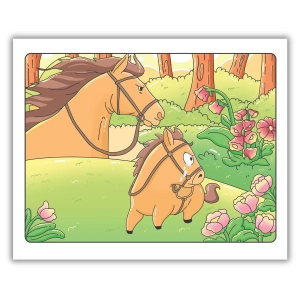 Sách - Tô Màu Mã Tiểu Dã Lạc Lối Nhưng Không Lạc Lòng - Healing Horse Tears Nhật Ký Vừa Khóc Vừa Chạy -ABBOOKS