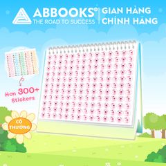 Sách - Thói Quen Tốt Montessori Planner Bảng Kế Hoạch Tuần Cho Bé Kèm Stickers - ABBOOKS