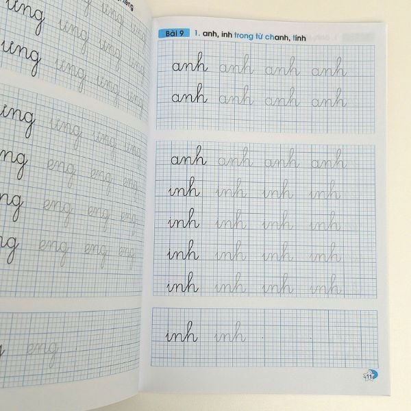 Sách - Tập Tô Chữ Ghép Vần Bộ 2 Cuốn - Ghép Vần 1 Và Ghép Vần 2 - Cho Bé Chuẩn Bị Vào Lớp 1