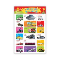 Tranh Treo Tường Bách Khoa Toàn Thư Dành Cho Bé Học Chữ Cái Số Đếm Hình Khối Và Động Vật - ABBOOKS