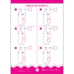 Sách - Tư Duy Toán Học Khai Phóng – Nhẩm Nhanh Tính Đúng Cộng Nhanh Trong Phạm Vi 10, Trừ Nhanh Trong Phạm Vi 10, Tách Gộp Trong Phạm Vi 10, Tách Gộp  Trong Phạm Vi 20