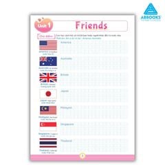 Sách Tiếng Anh Lớp 4 - Notebook Luyện Viết, Từ Vựng & Ngữ Pháp Cho Học Sinh Lớp 4 - ABBOOKS
