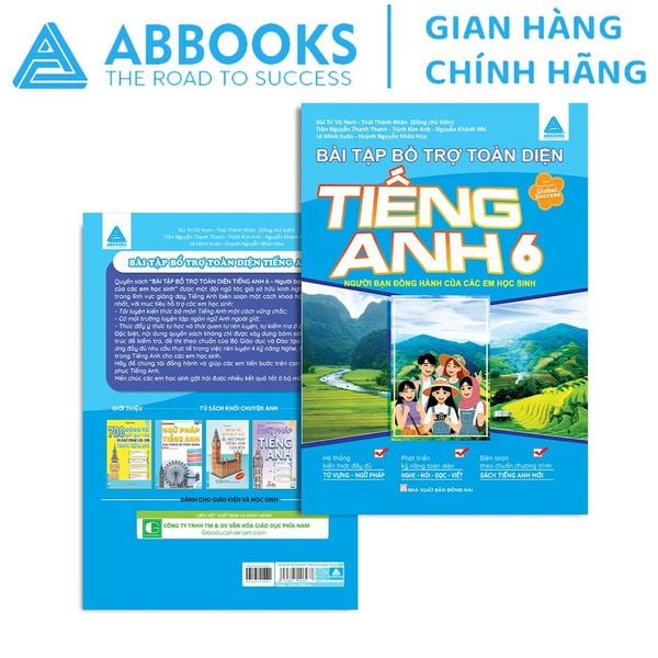 Sách - Global Success - Bài tập bổ trợ toàn diện Tiếng Anh 6