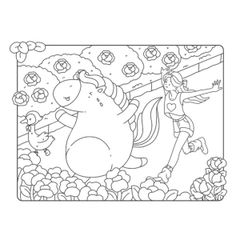 Sách Tô Màu Chữa Lành - Trạm Tô Màu Bình Yên - Hồng Mao, Đậu Đỏ – Ra Ngõ Đón Xuân - ABBOOKS