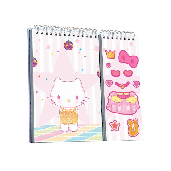 Sách - Sticker Học Viện Kuromi Ngôi Sao Cá Tính Happy Fashion Show - Chất Liệu An Toàn Cho Bé Yêu (Kích Thước 21x18,5 cm) - ABBOOKS