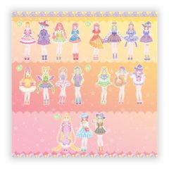 Sticker - Công Chúa Anime Kawaii- Ngọt Ngào Hay Cá Tính, Dễ Thương Hay Sành Điệu, Công Chúa Hay Phù Thủy, Dịu Dàng Hay Năng Động - Phụ Kiện Thời Trang Sành Điệu Cho Bé
