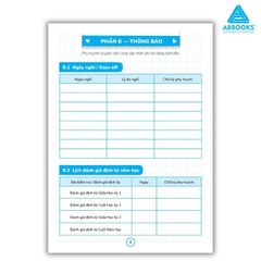Sổ Theo Dõi Học Tập Tiếng Anh Lớp 2 Cho Bé Phối Hợp Phụ Huynh Giáo Viên ABBOOKS