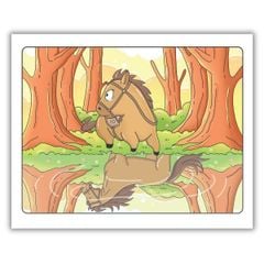 Sách - Tô Màu Mã Tiểu Dã Lạc Lối Nhưng Không Lạc Lòng - Healing Horse Tears Nhật Ký Vừa Khóc Vừa Chạy -ABBOOKS