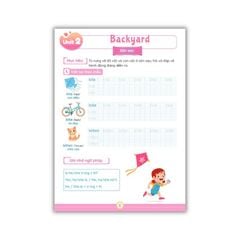 Sách Tiếng Anh Lớp 2 Notebook - Bài Tập Luyện Viết Từ Vựng Ngữ Pháp Bám Sát SGK Mới - ABBOOKS