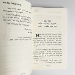 Sách - Thư Chúc Tết Của Bác Hồ - Những Thông Điệp Nhân Văn Và Giá Trị Truyền Thống Dân Tộc