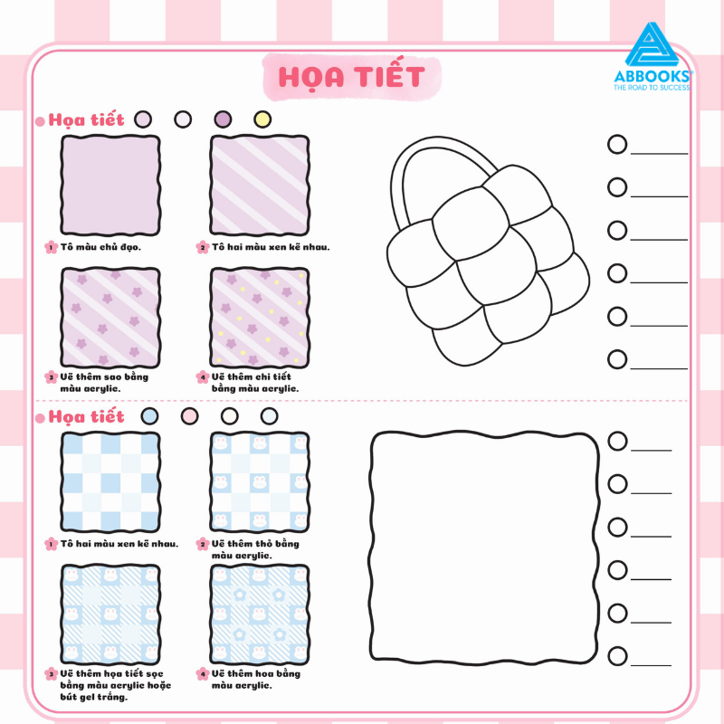 Sách - Tô Màu Nghệ Thuật Thật Dễ - How To Draw Cute Patterns - ABBOOKS
